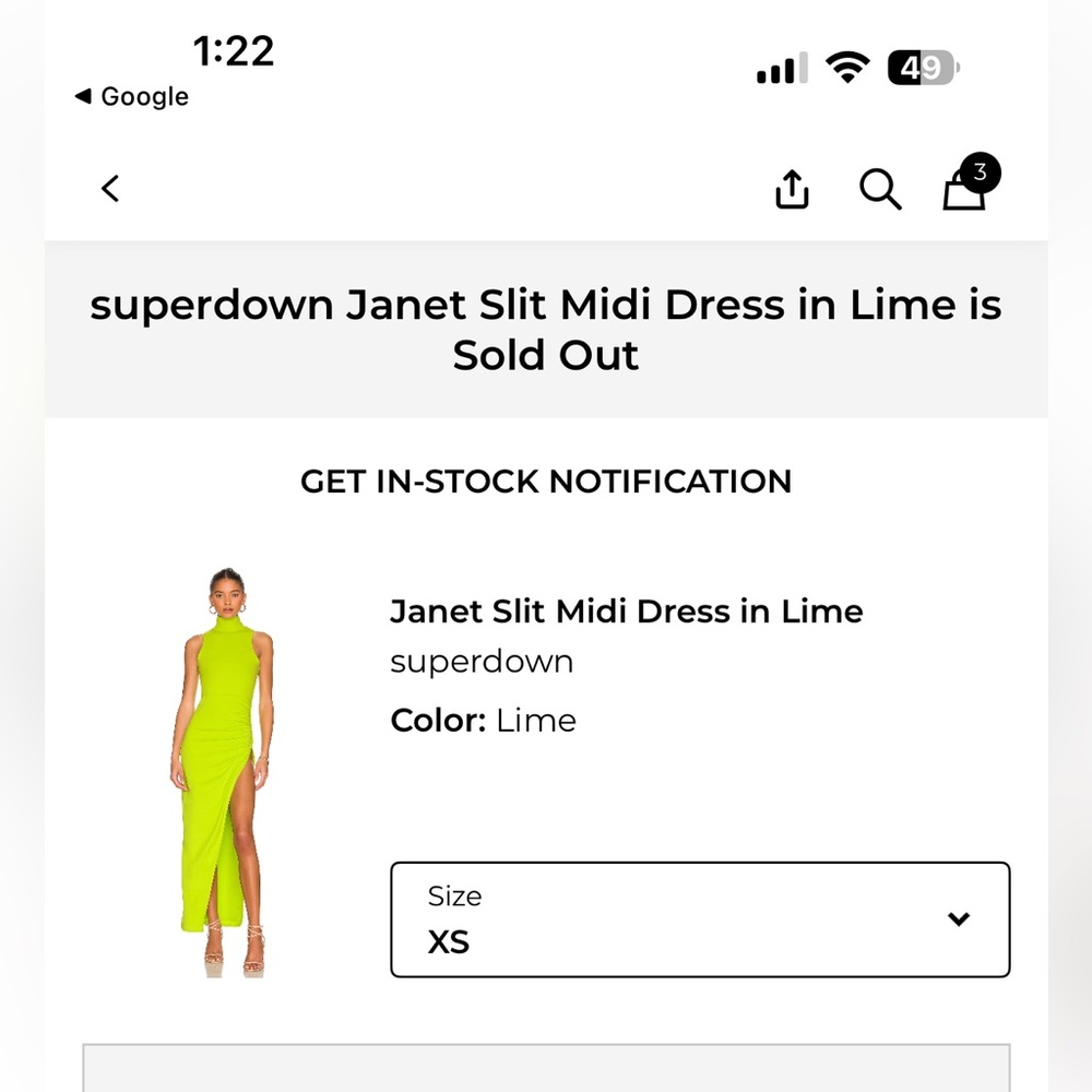 Superdown 💛Neon Yellow High Low Dress - Picture 7 of 9